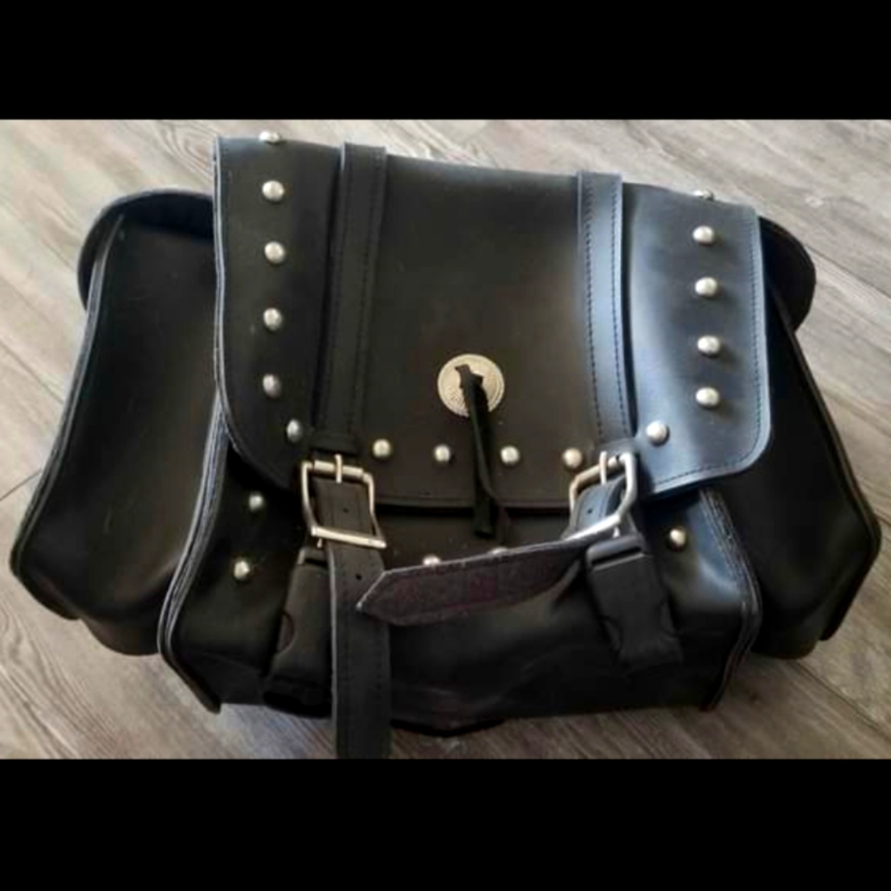 Leather Sattle Bag